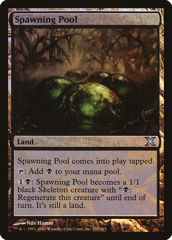 Spawning Pool (Premium Foil) [Tenth Edition] | GrognardGamesBatavia