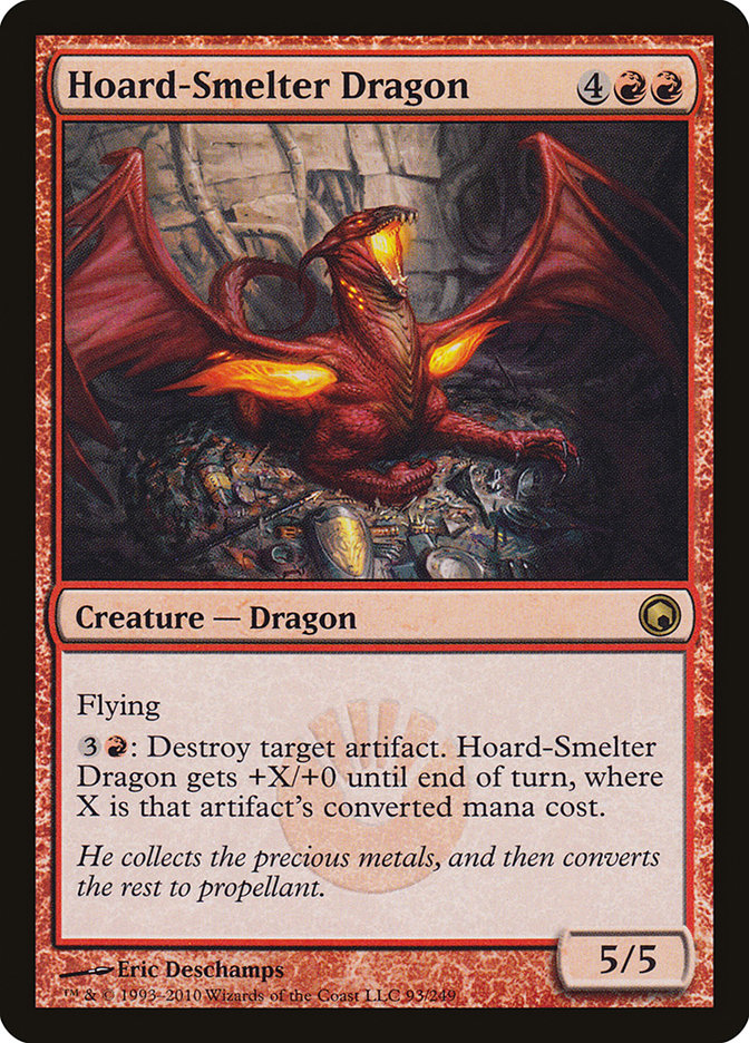 Hoard-Smelter Dragon [Scars of Mirrodin] | GrognardGamesBatavia