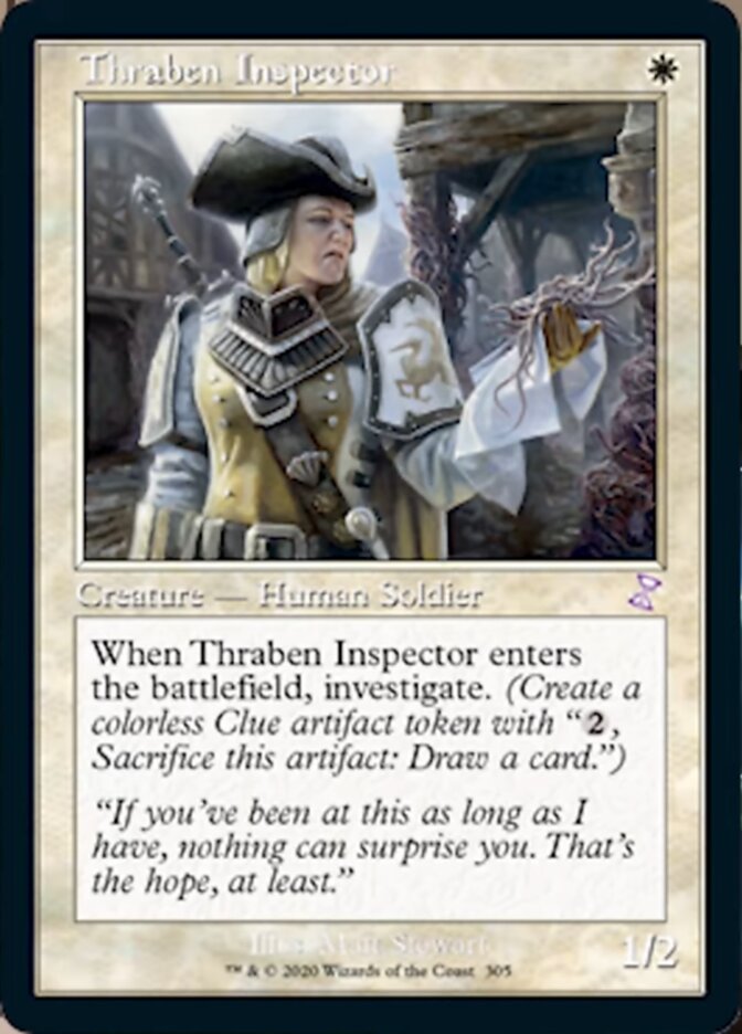 Thraben Inspector (Timeshifted) [Time Spiral Remastered] | GrognardGamesBatavia