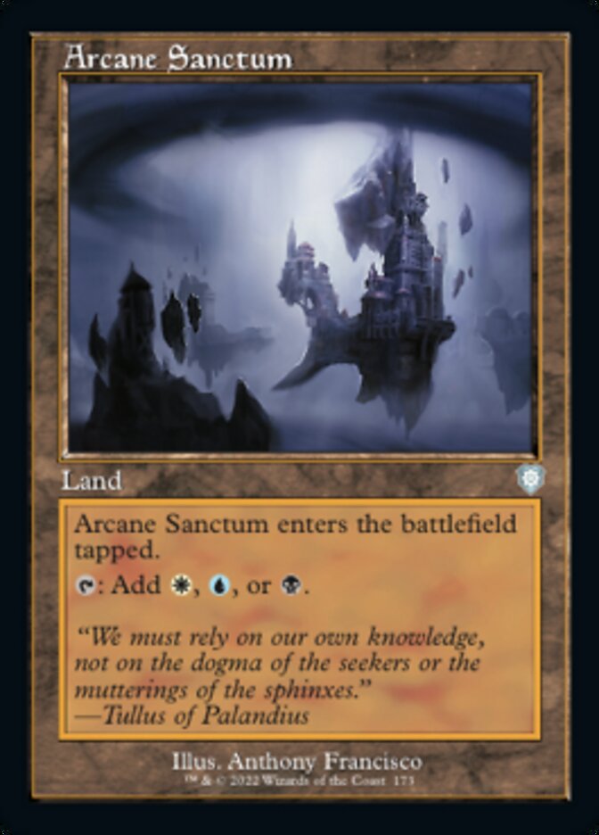 Arcane Sanctum (Retro) [The Brothers' War Commander] | GrognardGamesBatavia