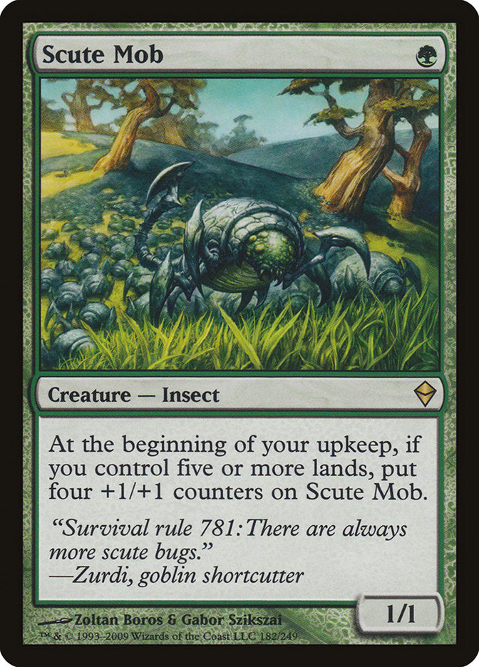 Scute Mob [Zendikar] | GrognardGamesBatavia