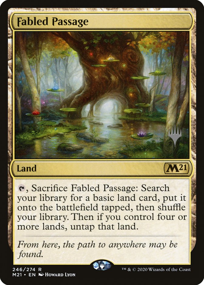 Fabled Passage (Promo Pack) [Core Set 2021 Promos] | GrognardGamesBatavia