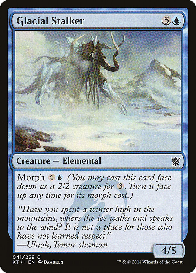 Glacial Stalker [Khans of Tarkir] | GrognardGamesBatavia