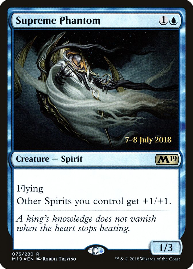 Supreme Phantom [Core Set 2019 Prerelease Promos] | GrognardGamesBatavia