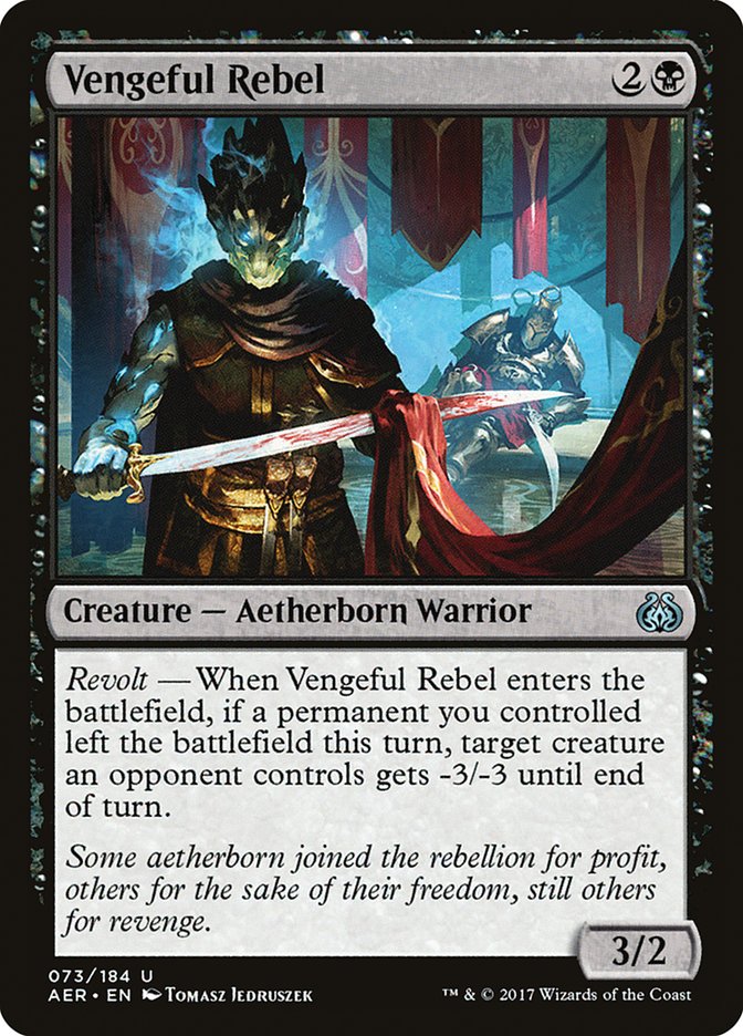 Vengeful Rebel [Aether Revolt] | GrognardGamesBatavia