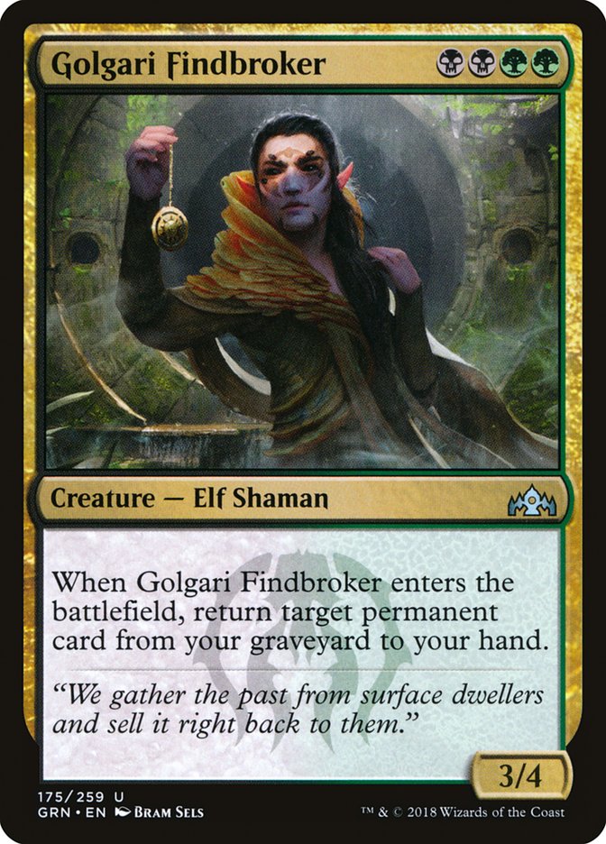 Golgari Findbroker [Guilds of Ravnica] | GrognardGamesBatavia