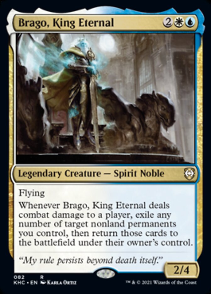 Brago, King Eternal [Kaldheim Commander] | GrognardGamesBatavia