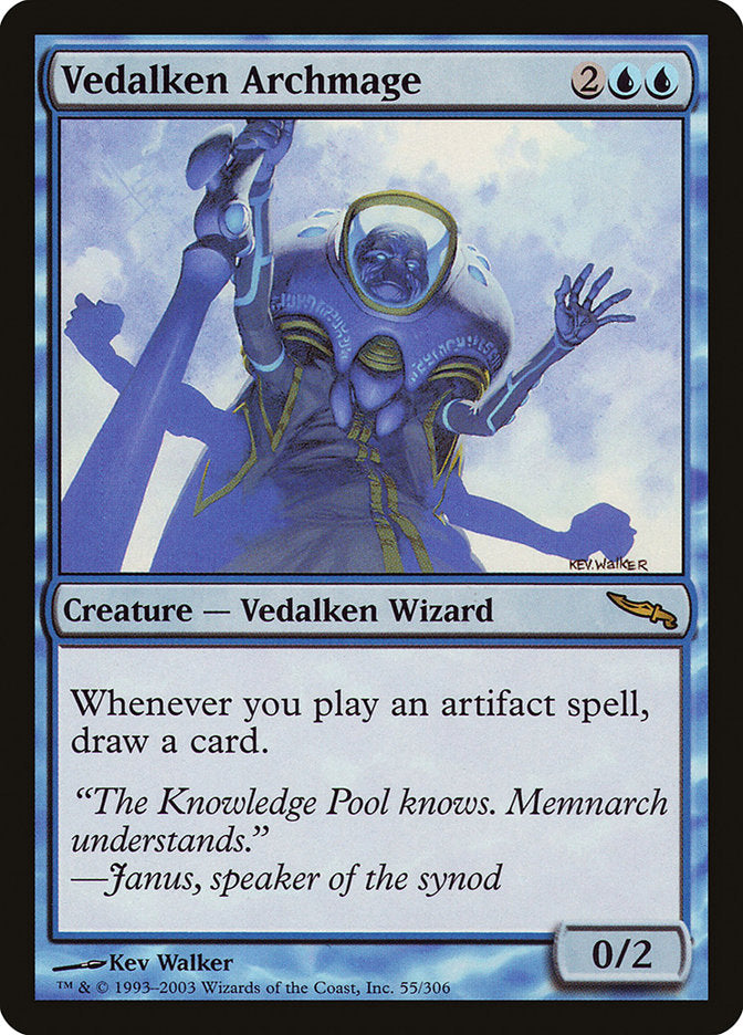 Vedalken Archmage [Mirrodin] | GrognardGamesBatavia