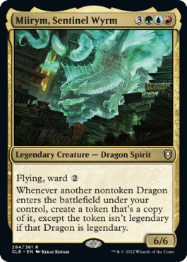 Miirym, Sentinel Wyrm [Commander Legends: Battle for Baldur's Gate] | GrognardGamesBatavia