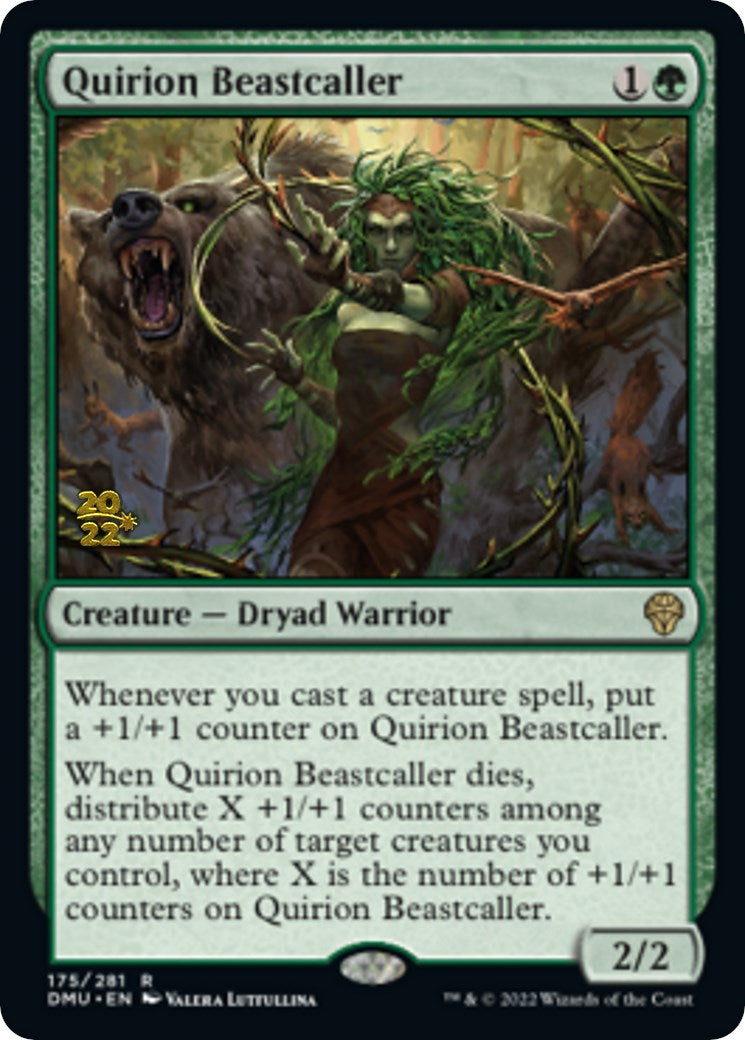 Quirion Beastcaller [Dominaria United Prerelease Promos] | GrognardGamesBatavia