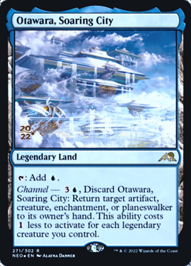 Otawara, Soaring City [Kamigawa: Neon Dynasty Prerelease Promos] | GrognardGamesBatavia