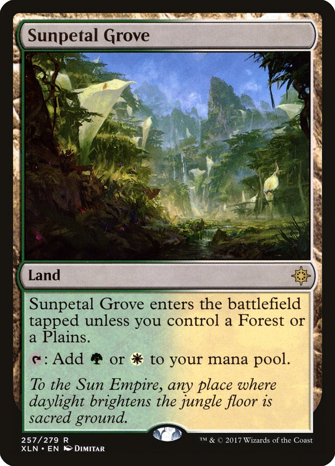 Sunpetal Grove [Ixalan] | GrognardGamesBatavia