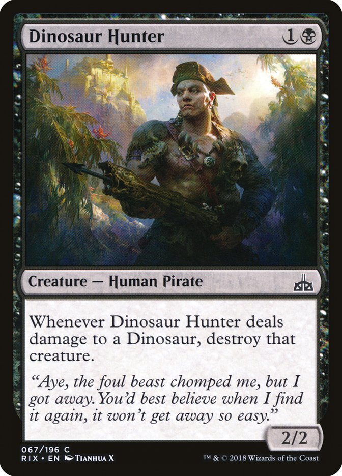 Dinosaur Hunter [Rivals of Ixalan] | GrognardGamesBatavia