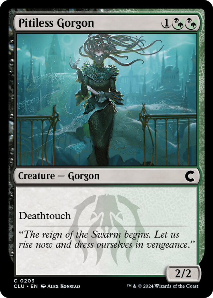 Pitiless Gorgon [Ravnica: Clue Edition] | GrognardGamesBatavia