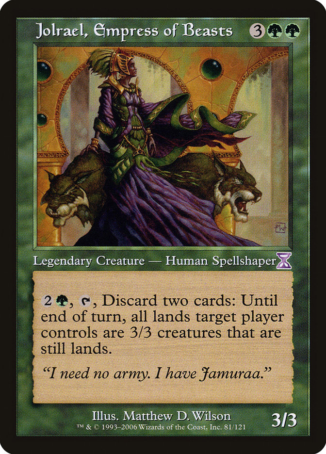 Jolrael, Empress of Beasts [Time Spiral Timeshifted] | GrognardGamesBatavia