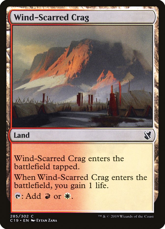 Wind-Scarred Crag [Commander 2019] | GrognardGamesBatavia