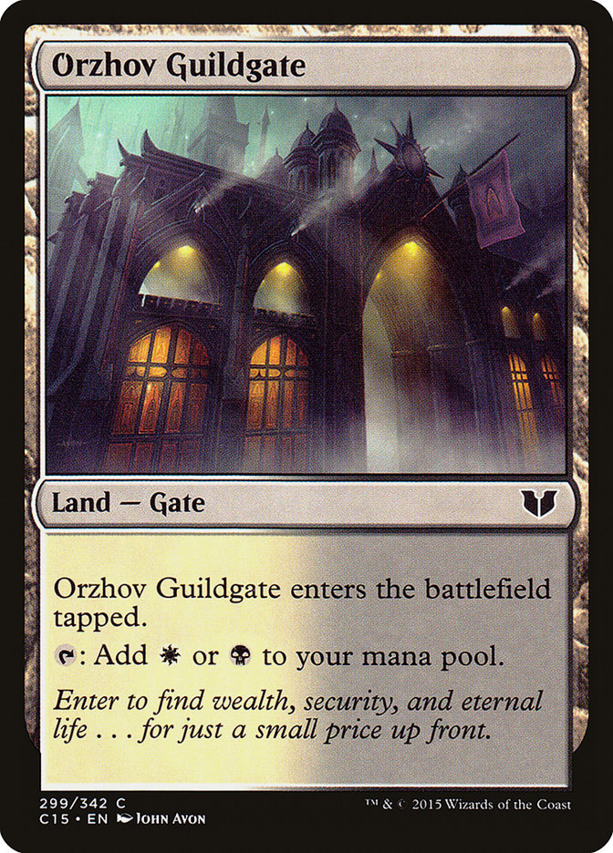 Orzhov Guildgate [Commander 2015] | GrognardGamesBatavia