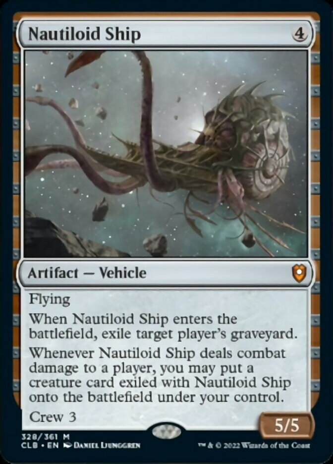 Nautiloid Ship [Commander Legends: Battle for Baldur's Gate] | GrognardGamesBatavia