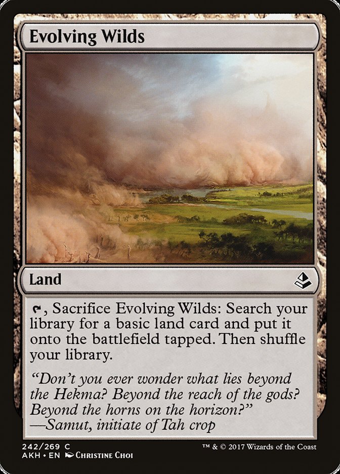 Evolving Wilds [Amonkhet] | GrognardGamesBatavia