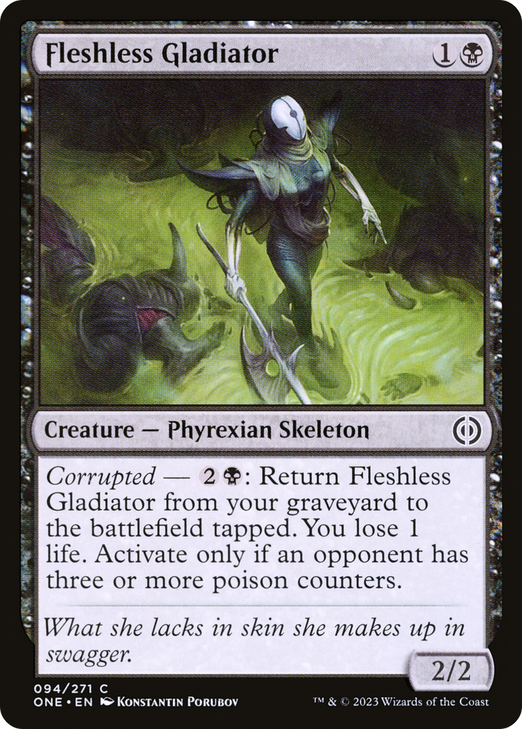 Fleshless Gladiator [Phyrexia: All Will Be One] | GrognardGamesBatavia