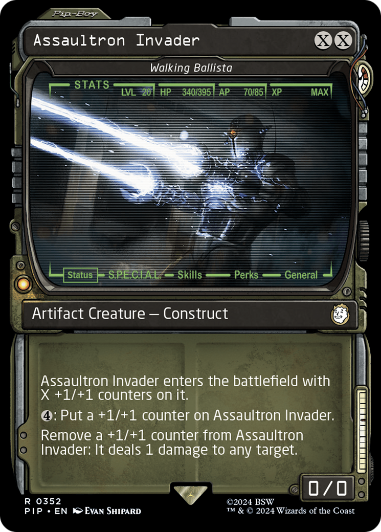 Assaultron Invader - Walking Ballista (Showcase) [Fallout] | GrognardGamesBatavia
