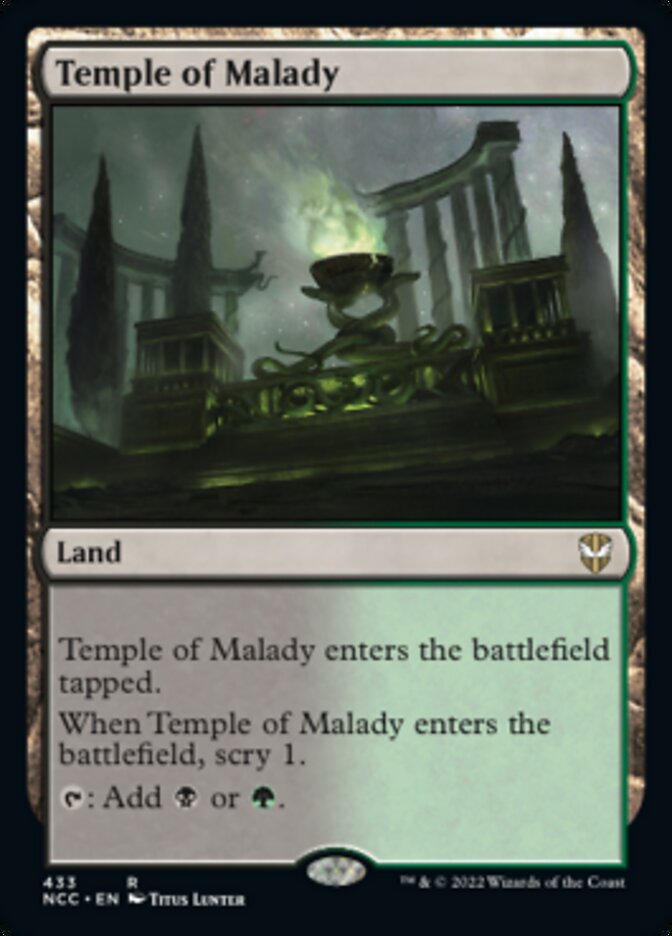 Temple of Malady [Streets of New Capenna Commander] | GrognardGamesBatavia