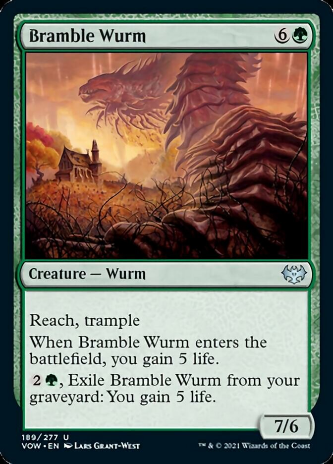 Bramble Wurm [Innistrad: Crimson Vow] | GrognardGamesBatavia