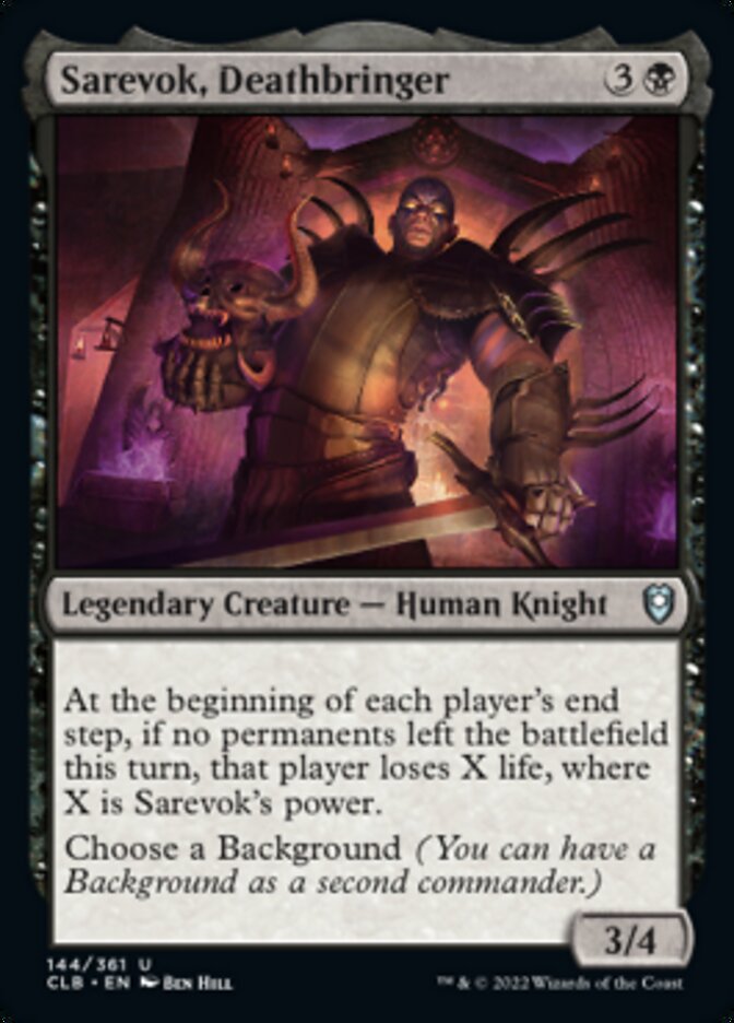 Sarevok, Deathbringer [Commander Legends: Battle for Baldur's Gate] | GrognardGamesBatavia