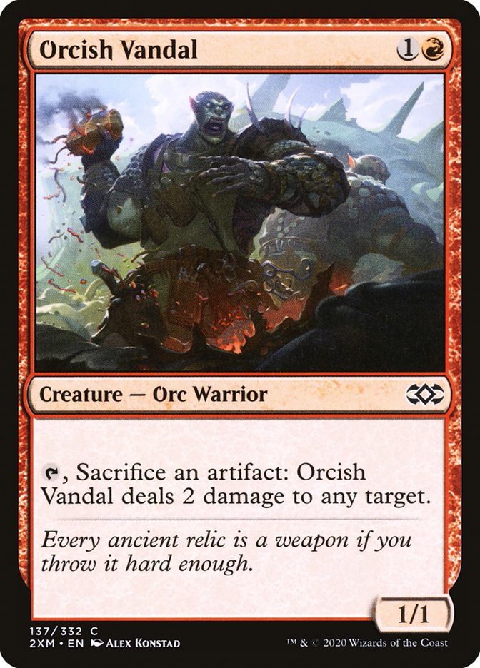 Orcish Vandal [Double Masters] | GrognardGamesBatavia