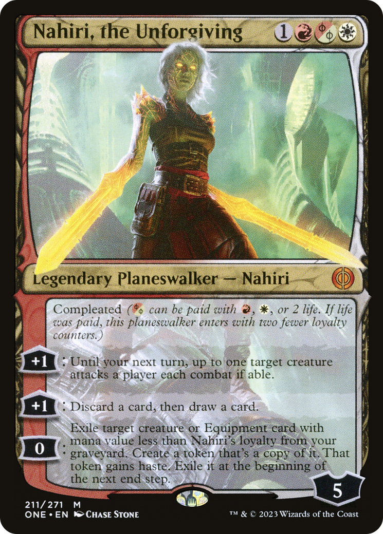 Nahiri, the Unforgiving [Phyrexia: All Will Be One] | GrognardGamesBatavia