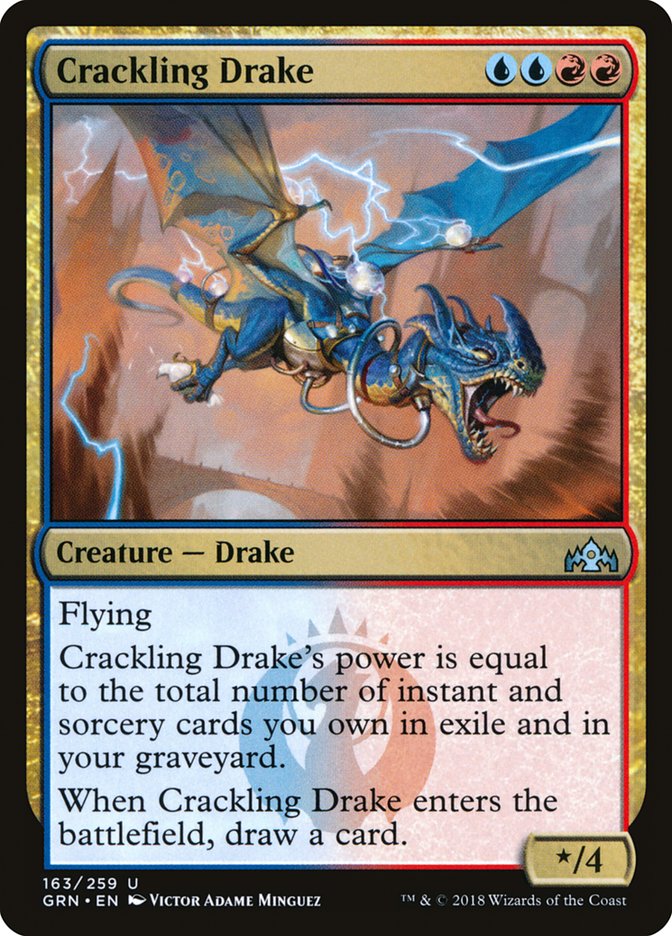 Crackling Drake [Guilds of Ravnica] | GrognardGamesBatavia