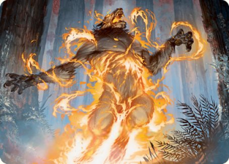 Burn the Accursed Art Card [Innistrad: Midnight Hunt Art Series] | GrognardGamesBatavia