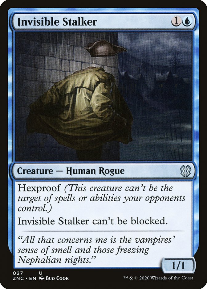 Invisible Stalker [Zendikar Rising Commander] | GrognardGamesBatavia