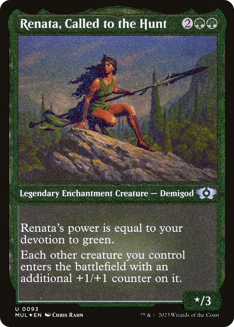 Renata, Called to the Hunt (Foil Etched) [Multiverse Legends] | GrognardGamesBatavia