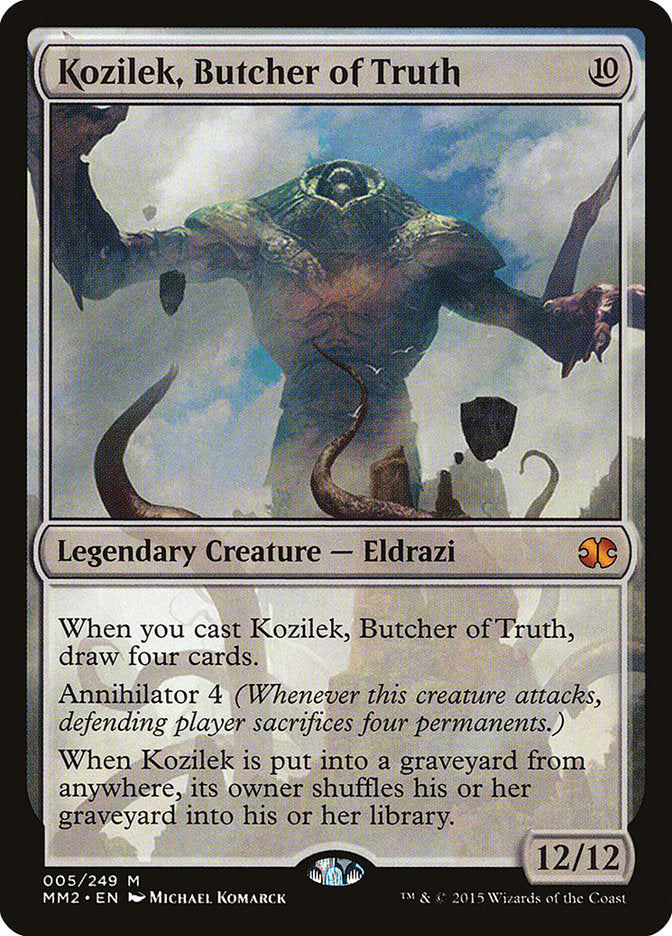 Kozilek, Butcher of Truth [Modern Masters 2015] | GrognardGamesBatavia