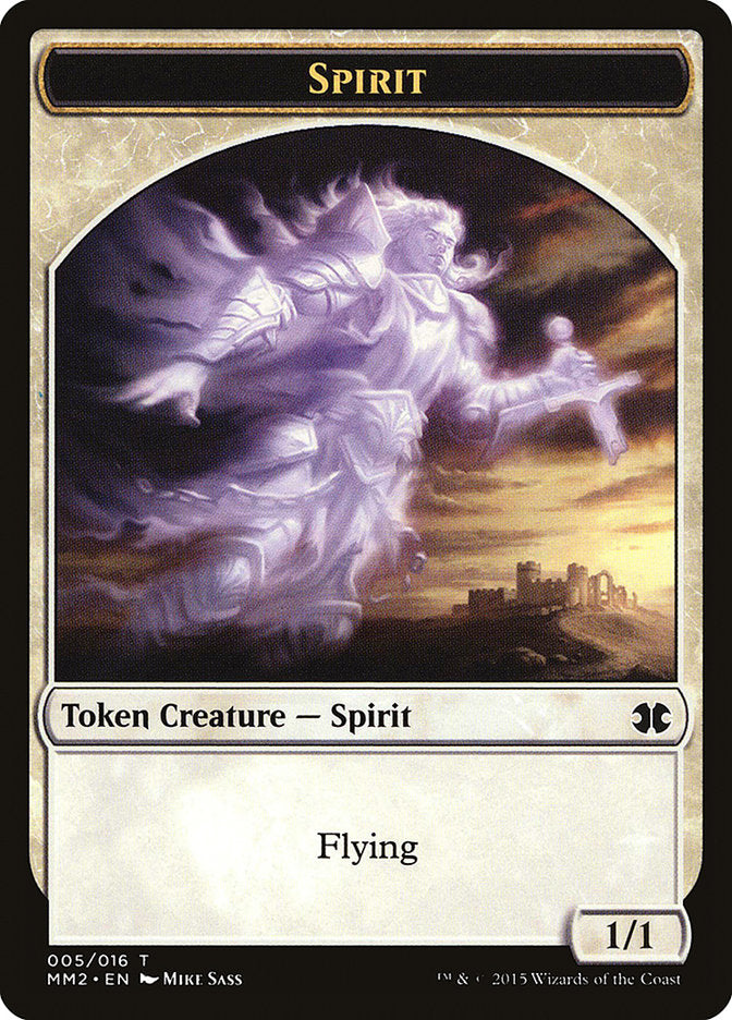 Spirit Token [Modern Masters 2015 Tokens] | GrognardGamesBatavia