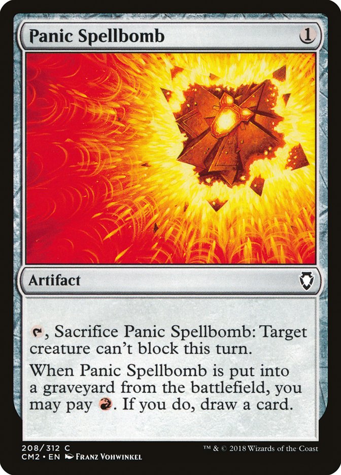 Panic Spellbomb [Commander Anthology Volume II] | GrognardGamesBatavia