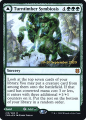 Turntimber Symbiosis // Turntimber, Serpentine Wood [Zendikar Rising Prerelease Promos] | GrognardGamesBatavia