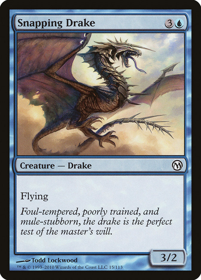 Snapping Drake [Duels of the Planeswalkers] | GrognardGamesBatavia