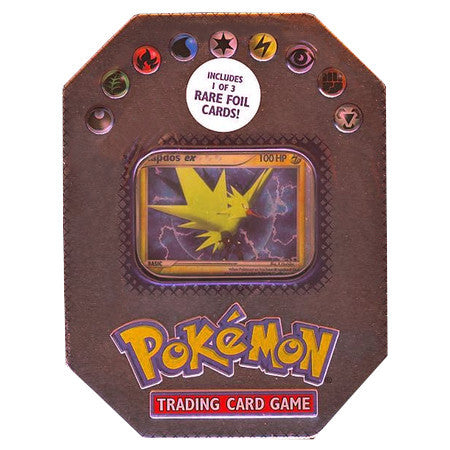 EX - Collector's Window Tin (Zapdos EX) | GrognardGamesBatavia