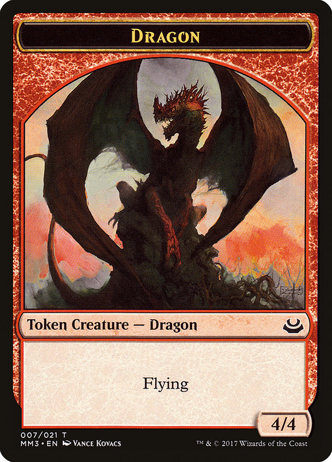 Dragon Token [Modern Masters 2017 Tokens] | GrognardGamesBatavia