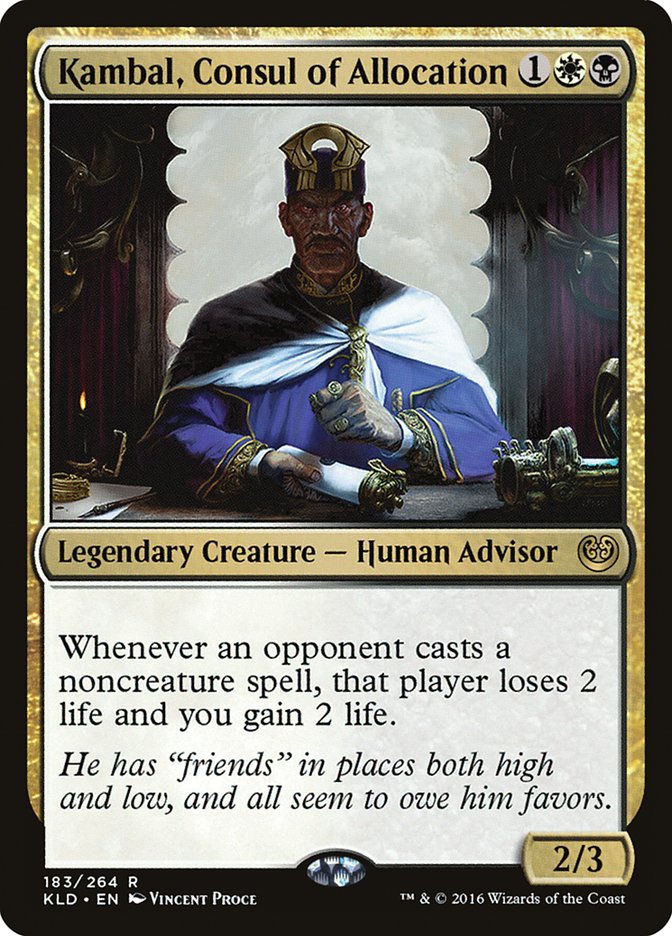 Kambal, Consul of Allocation [Kaladesh] | GrognardGamesBatavia