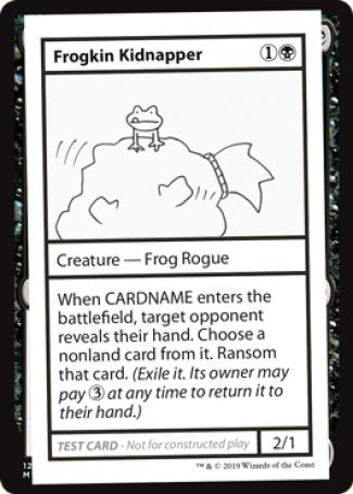 Frogkin Kidnapper (2021 Edition) [Mystery Booster Playtest Cards] | GrognardGamesBatavia