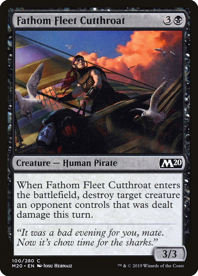 Fathom Fleet Cutthroat [Core Set 2020] | GrognardGamesBatavia