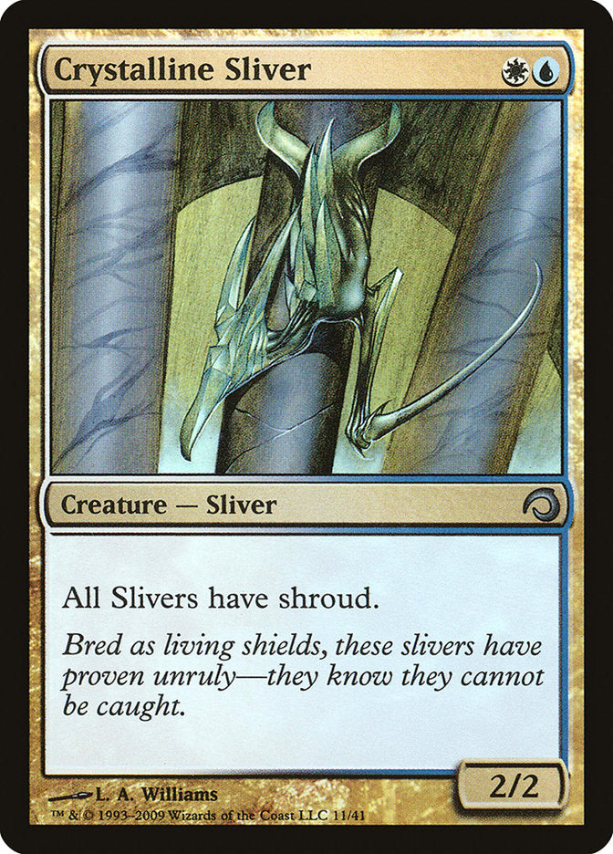 Crystalline Sliver [Premium Deck Series: Slivers] | GrognardGamesBatavia