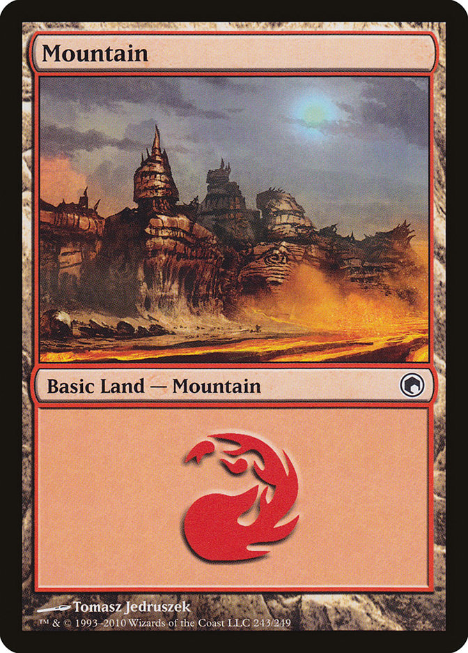 Mountain (243) [Scars of Mirrodin] | GrognardGamesBatavia