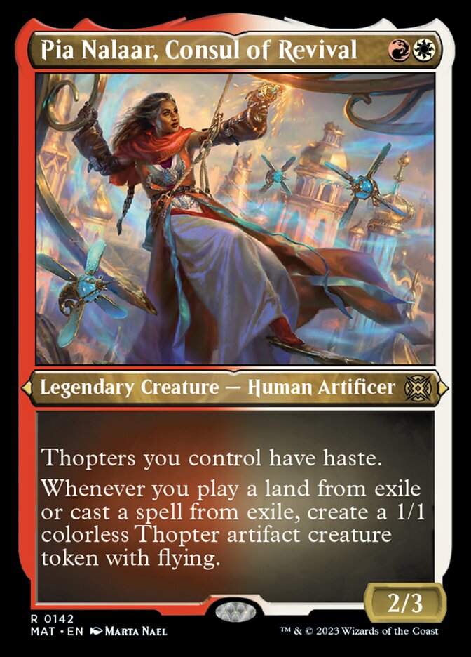 Pia Nalaar, Consul of Revival (Foil Etched) [March of the Machine: The Aftermath] | GrognardGamesBatavia