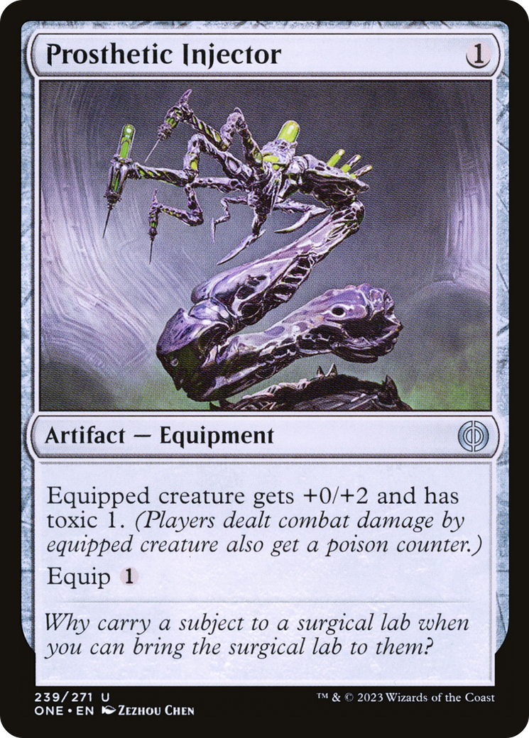 Prosthetic Injector [Phyrexia: All Will Be One] | GrognardGamesBatavia