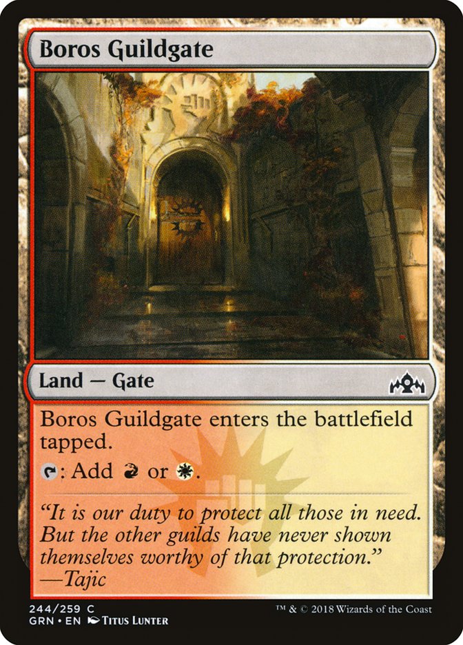 Boros Guildgate (244/259) [Guilds of Ravnica] | GrognardGamesBatavia