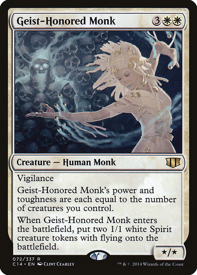 Geist-Honored Monk [Commander 2014] | GrognardGamesBatavia